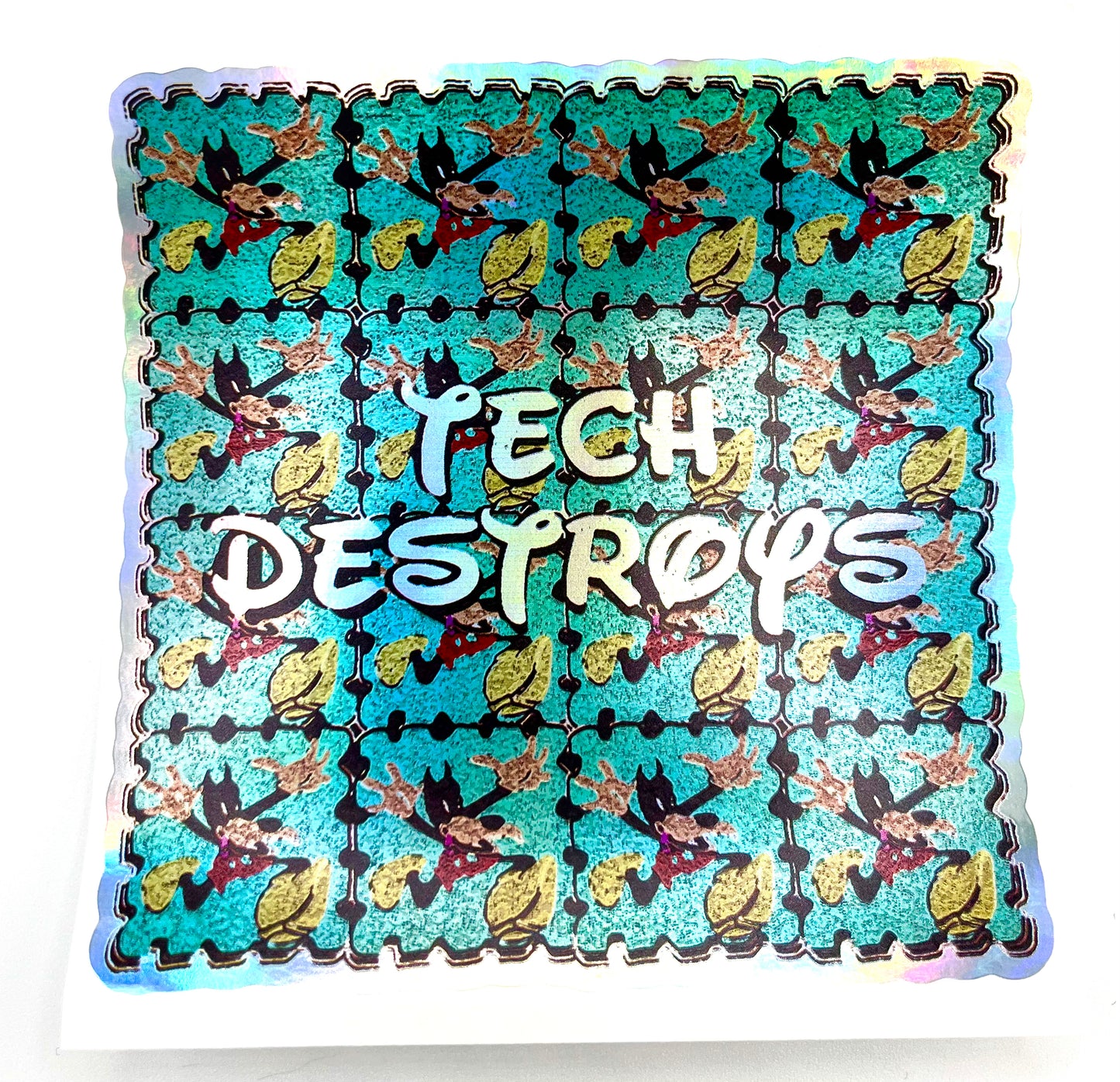 tech destroys sticker pack